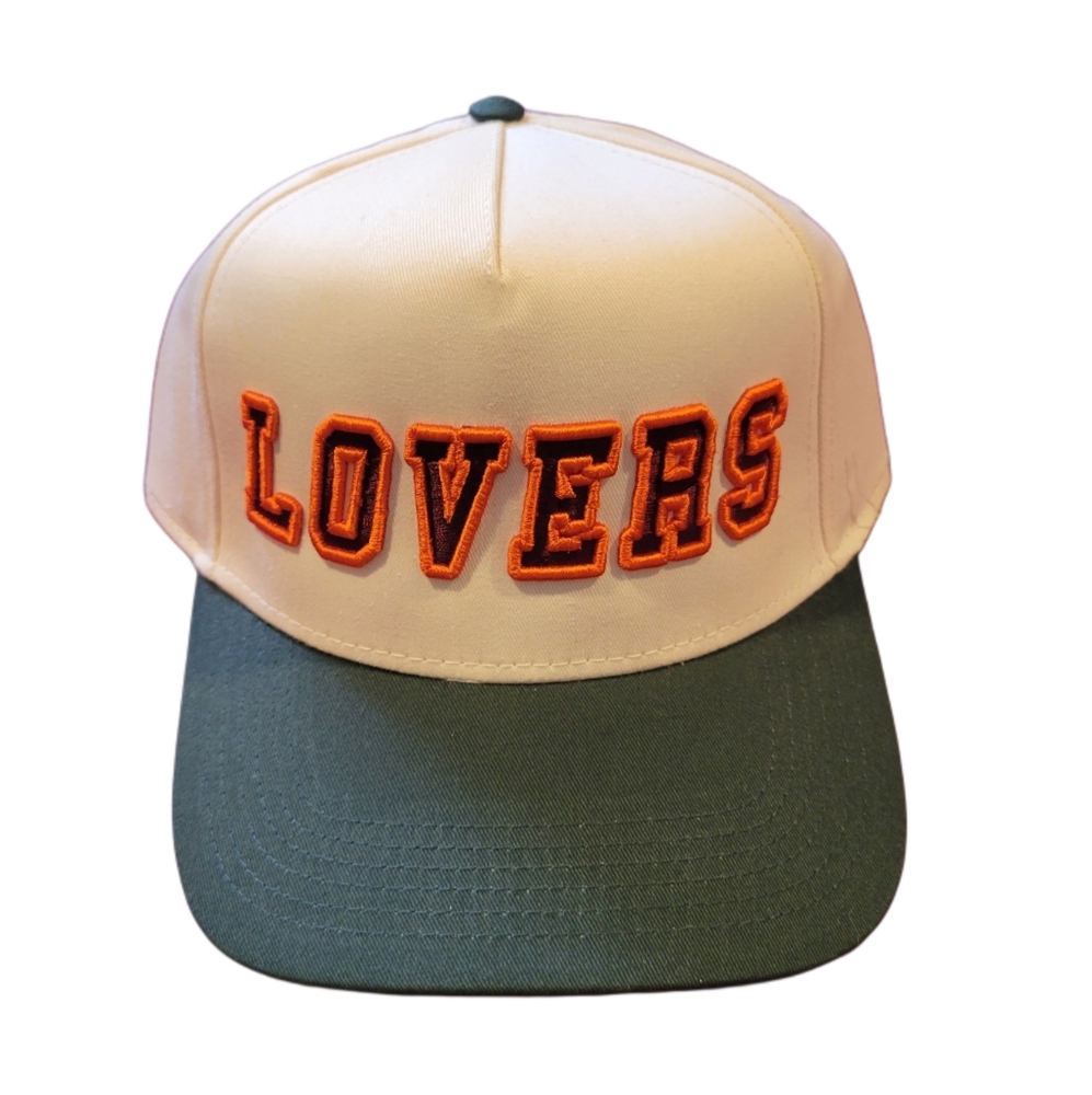 The Black Gap Green and Orange Snapback